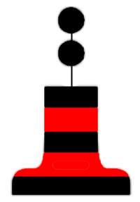 Isolated Danger Marker